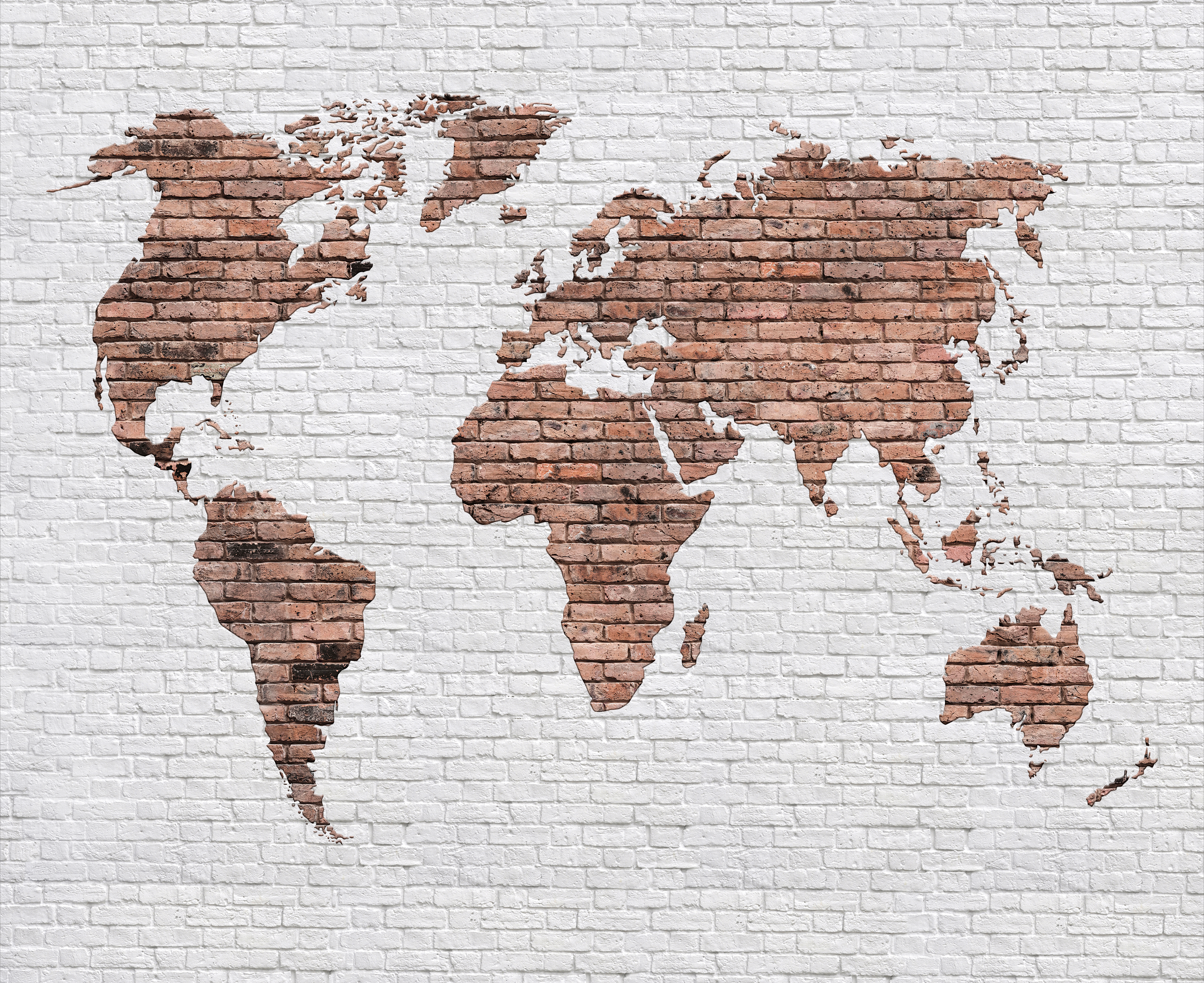 MAP - 10 | Map Series Map Look 40 inches Sandblast Paper (Customized Size Wallpaper)