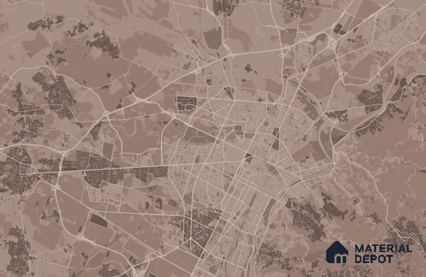 MAP - 15 A | Map Series Map Look 52 inches Economy Paper (Customized Size Wallpaper)