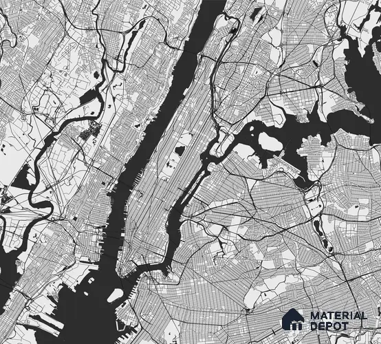MAP - 22 A | Map Series Map Look 50 inches Premium Paper (Customized Size Wallpaper)