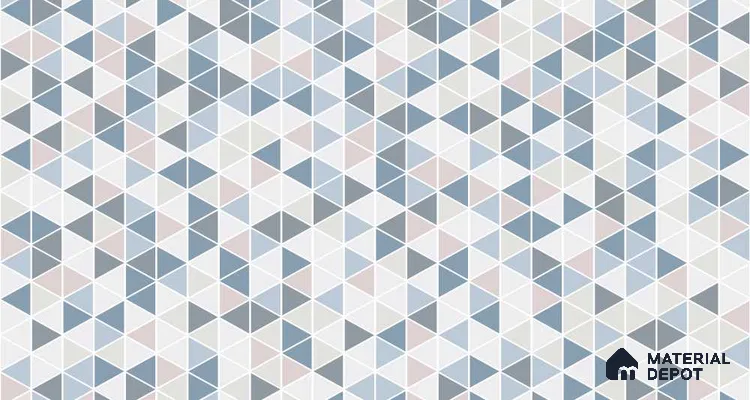 MIND046 | Murals Series Geometric Look 40 inches Sandblast Paper (Customized Size Wallpaper)