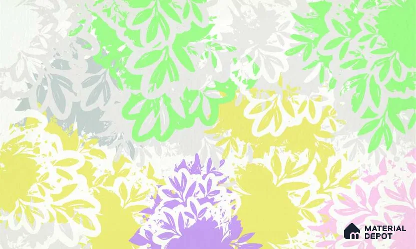 MOS028 | Murals Series Florals Look 52 inches Economy Paper (Customized Size Wallpaper)