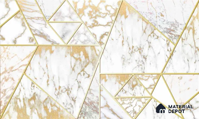 MOS040 | Murals Series Geometric Look 40 inches Sandblast Paper (Customized Size Wallpaper)