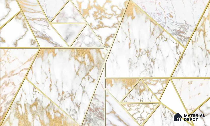 MOS040 | Murals Series Geometric Look 52 inches Economy Paper (Customized Size Wallpaper)