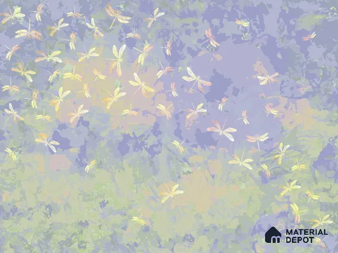 MPR003-2 | Murals Series Florals Look 40 inches Sandblast Paper (Customized Size Wallpaper)