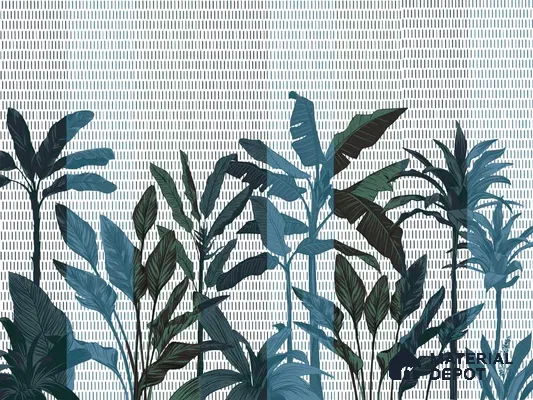 MPR007 | Murals Series Florals Look 40 inches Sandblast Paper (Customized Size Wallpaper)