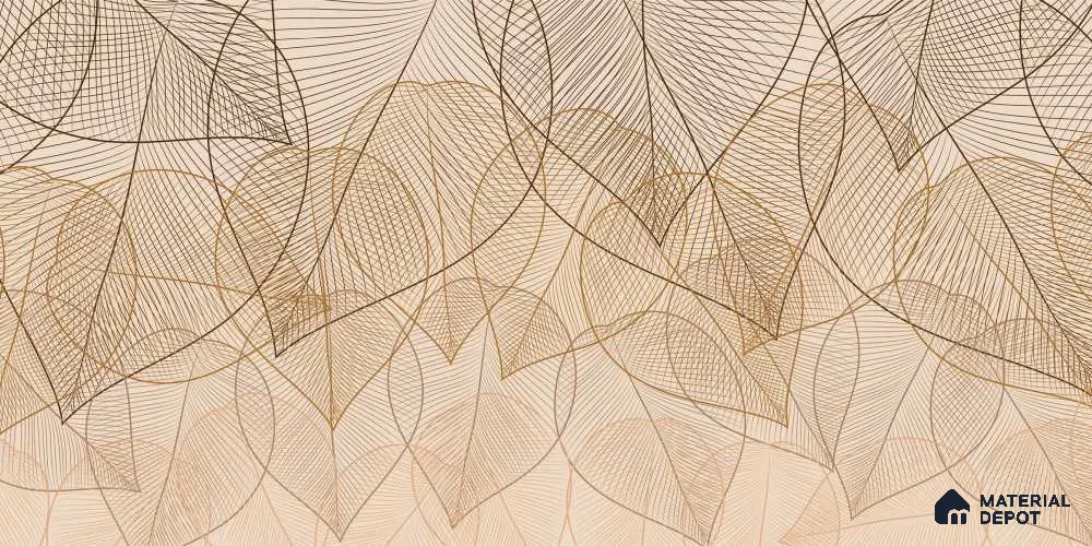 MTV008 8-1 | Murals Series Patterned Look 40 inches Sandblast Paper (Customized Size Wallpaper)