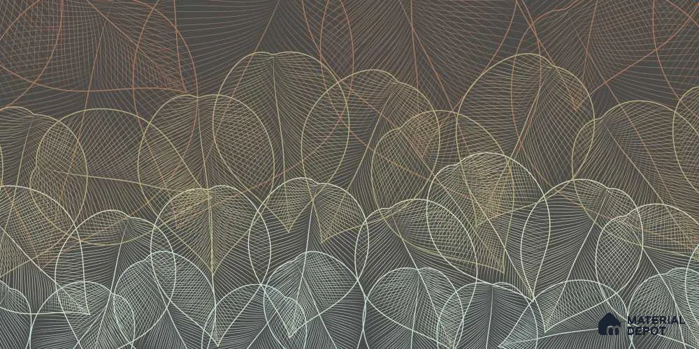 MTV008 8-3 | Murals Series Patterned Look 40 inches Sandblast Paper (Customized Size Wallpaper)