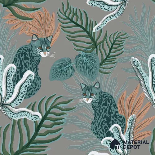 PAK001-1 | Modern Series Animal Print Look 50 inches Premium Paper (Customized Size Wallpaper)