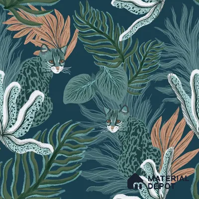 PAK001-5 | Modern Series Animal Print Look 40 inches Sandblast Paper (Customized Size Wallpaper)