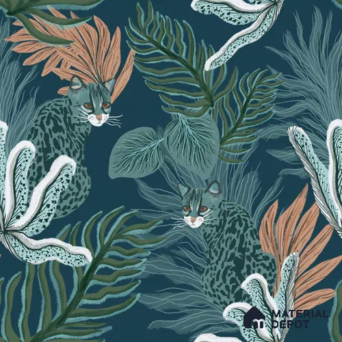 PAK001-5 | Modern Series Animal Print Look 52 inches Economy Paper (Customized Size Wallpaper)