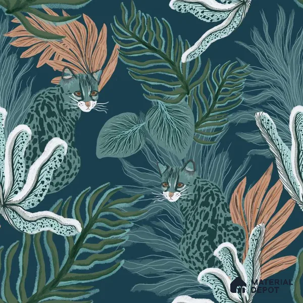 PAK001-5 | Modern Series Animal Print Look 40 inches Sandblast Paper (Customized Size Wallpaper)