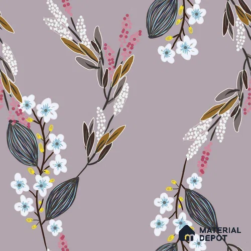 PAK0030-3 | Modern Series Florals Look 52 inches Economy Paper (Customized Size Wallpaper)