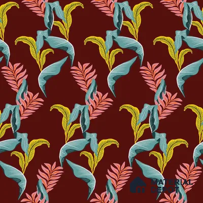 PAK006-1 | Modern Series Florals Look 40 inches Sandblast Paper (Customized Size Wallpaper)