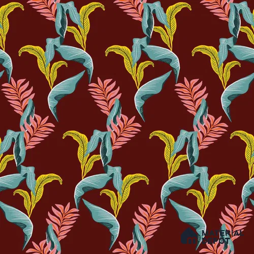 PAK006-1 | Modern Series Florals Look 40 inches Sandblast Paper (Customized Size Wallpaper)