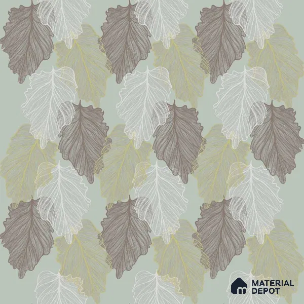 PAK010-2 | Modern Series Florals Look 50 inches Premium Paper (Customized Size Wallpaper)