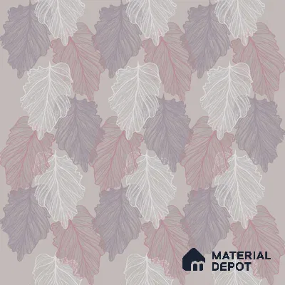 PAK010-3 | Modern Series Florals Look 52 inches Economy Paper (Customized Size Wallpaper)