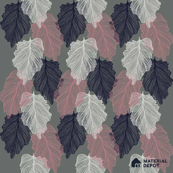 PAK010-8 | Modern Series Florals Look 40 inches Canvas Paper (Customized Size Wallpaper)