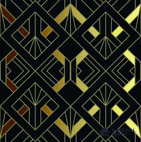 PAK013-1 | Modern Series Geometric Look 40 inches Sandblast Paper (Customized Size Wallpaper)