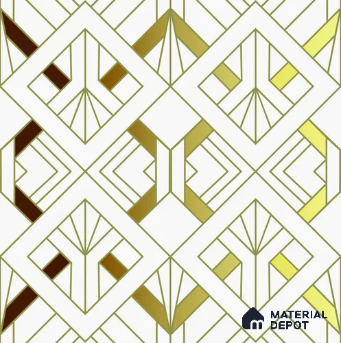 PAK013-3 | Modern Series Geometric Look 40 inches Sandblast Paper (Customized Size Wallpaper)