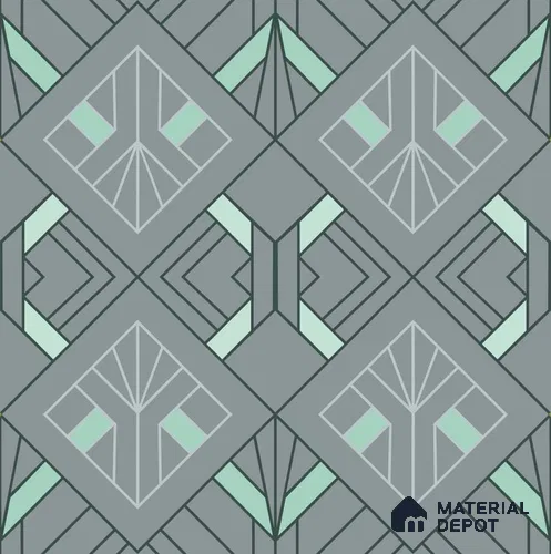 PAK013-4 | Modern Series Geometric Look 40 inches Sandblast Paper (Customized Size Wallpaper)