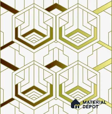 PAK025-9 | Modern Series Geometric Look 50 inches Premium Paper (Customized Size Wallpaper)