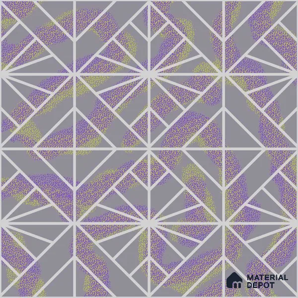 PAK039-5 | Modern Series Geometric Look 52 inches Economy Paper (Customized Size Wallpaper)