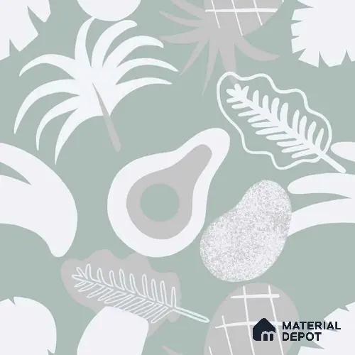 PAK044-1 | Modern Series Florals Look 40 inches Sandblast Paper (Customized Size Wallpaper)