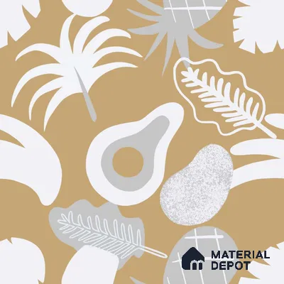 PAK044-2 | Modern Series Florals Look 50 inches Premium Paper (Customized Size Wallpaper)