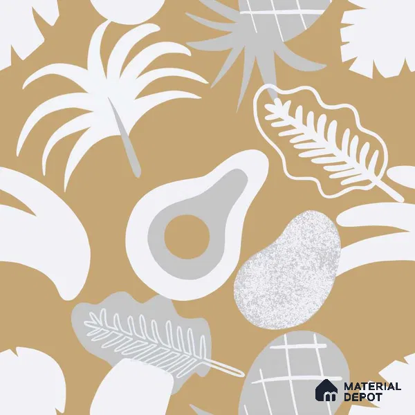 PAK044-2 | Modern Series Florals Look 50 inches Premium Paper (Customized Size Wallpaper)