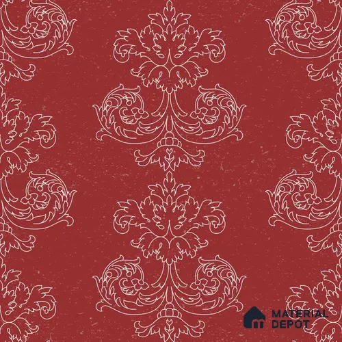PDK001-2 | Traditional Series Damask Look 50 inches Premium Paper (Customized Size Wallpaper)