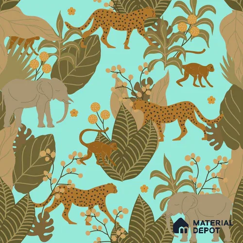 PDK008 - 3 | Kid Series Florals Look 40 inches Sandblast Paper (Customized Size Wallpaper)