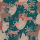 A close-up of a PDK008 - 7 | Kid Series Florals Look 52 inches Economy Paper (Customized Size Wallpaper) available at Material Depot in Bangalore