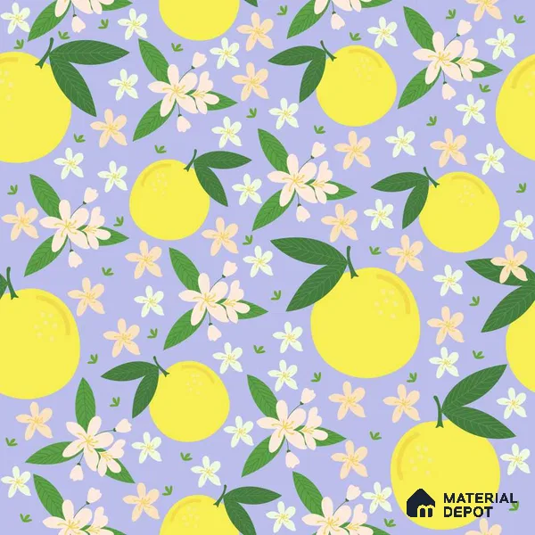 PDK010 - 1 | Kid Series Florals Look 50 inches Premium Paper (Customized Size Wallpaper)