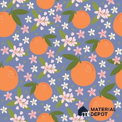 PDK010 - 6 | Kid Series Florals Look 50 inches Premium Paper (Customized Size Wallpaper)