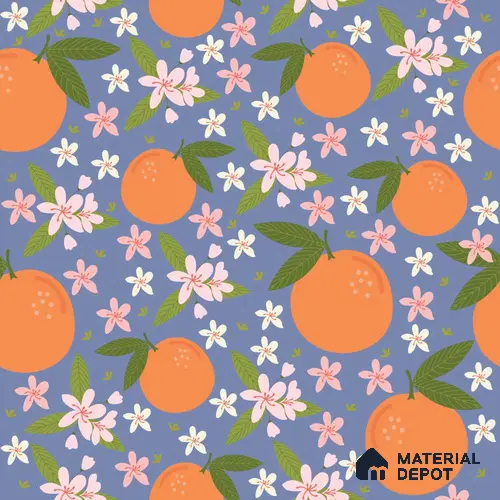 PDK010 - 6 | Kid Series Florals Look 50 inches Premium Paper (Customized Size Wallpaper)
