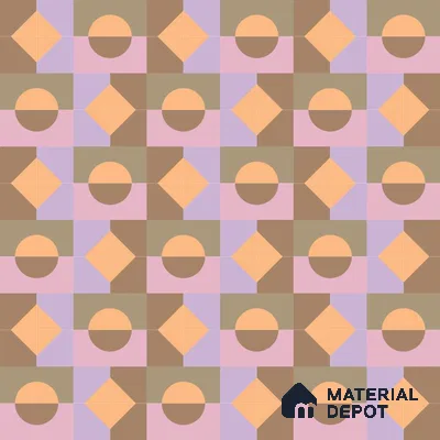 PDK011-12 | Modern Series Patterned Look 40 inches Canvas Paper (Customized Size Wallpaper)