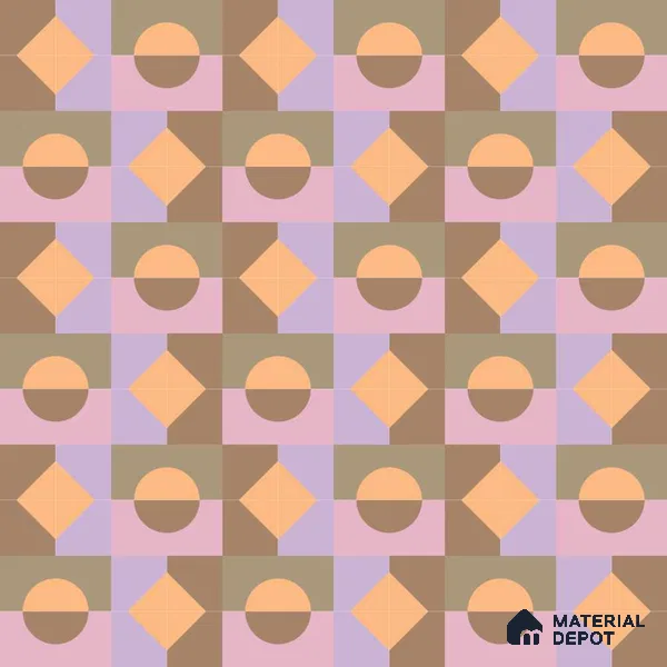 PDK011-12 | Modern Series Patterned Look 40 inches Canvas Paper (Customized Size Wallpaper)