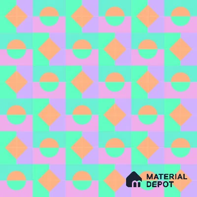PDK011-15 | Modern Series Patterned Look 40 inches Canvas Paper (Customized Size Wallpaper)