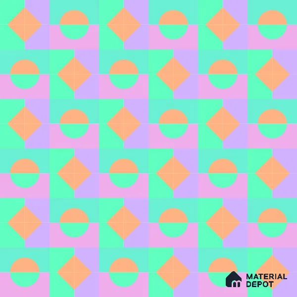 PDK011-15 | Modern Series Patterned Look 40 inches Canvas Paper (Customized Size Wallpaper)