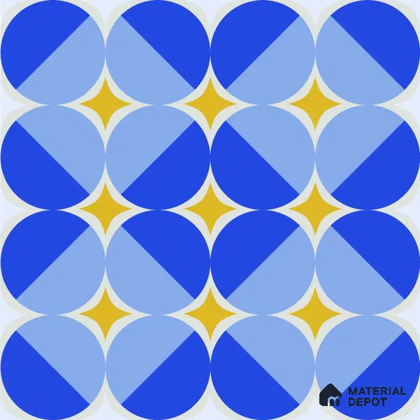 PDK013-15 | Modern Series Geometric Look 52 inches Economy Paper (Customized Size Wallpaper)
