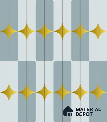 PDK014-10 | Modern Series Patterned Look 40 inches Canvas Paper (Customized Size Wallpaper)