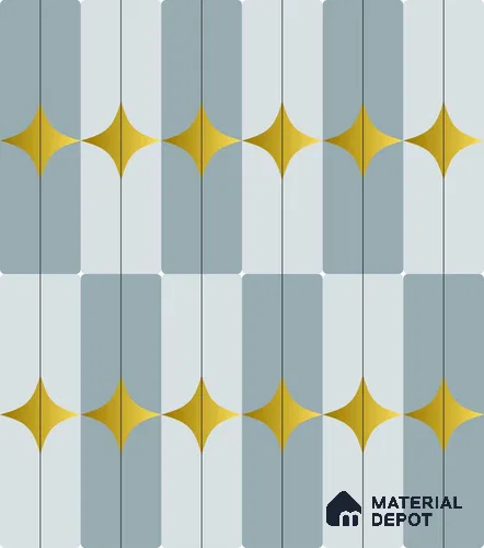 PDK014-10 | Modern Series Patterned Look 50 inches Premium Paper (Customized Size Wallpaper)