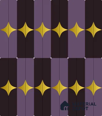 PDK014-6 | Modern Series Patterned Look 40 inches Sandblast Paper (Customized Size Wallpaper)