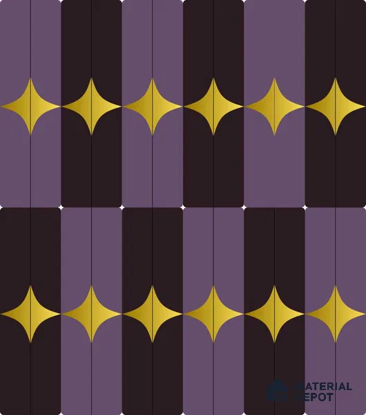 PDK014-6 | Modern Series Patterned Look 40 inches Sandblast Paper (Customized Size Wallpaper)
