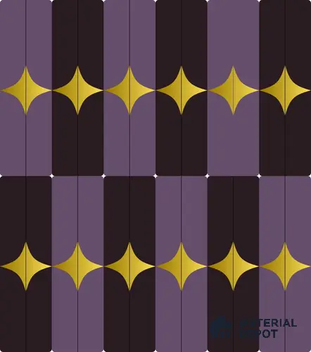 PDK014-6 | Modern Series Patterned Look 52 inches Economy Paper (Customized Size Wallpaper)