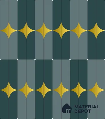 PDK014-7 | Modern Series Patterned Look 40 inches Canvas Paper (Customized Size Wallpaper)