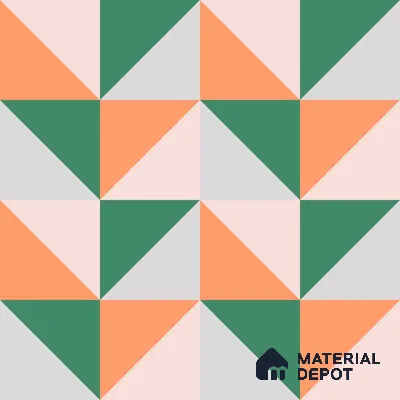 PDK017-10 | Modern Series Geometric Look 50 inches Premium Paper (Customized Size Wallpaper)