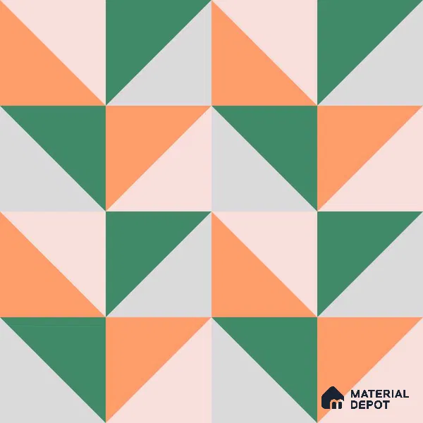 PDK017-10 | Modern Series Geometric Look 50 inches Premium Paper (Customized Size Wallpaper)