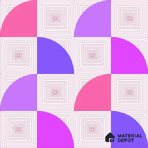 PDK018-6 | Modern Series Geometric Look 50 inches Premium Paper (Customized Size Wallpaper)