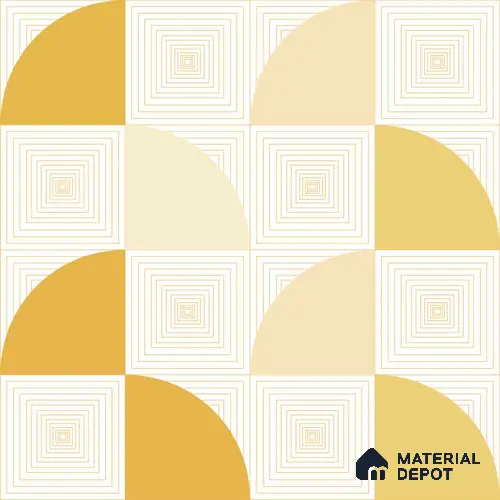 PDK018-7 | Modern Series Geometric Look 52 inches Economy Paper (Customized Size Wallpaper)